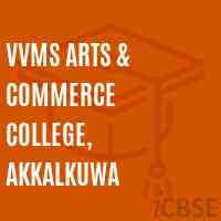 Vvms Arts & Commerce College, Akkalkuwa Logo