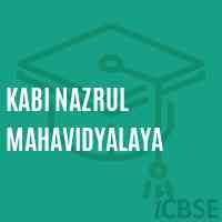 Kabi Nazrul Mahavidyalaya College Logo