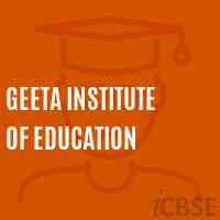 Geeta Institute of Education Logo