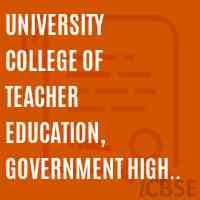 University College of Teacher Education, Government High School Campus, Thodupuzha, Idukki Logo