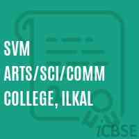 Svm Arts/sci/comm College, Ilkal Logo