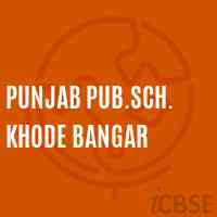Punjab Pub.Sch. Khode Bangar Middle School Logo