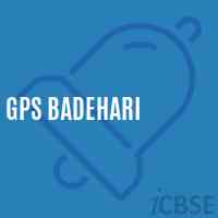 Gps Badehari Primary School Logo