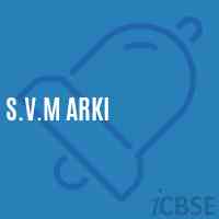 S.V.M Arki Secondary School Logo