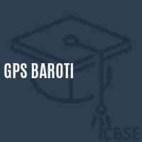 Gps Baroti Primary School Logo