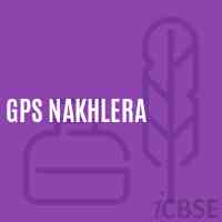 Gps Nakhlera Primary School Logo