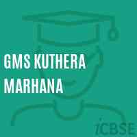 Gms Kuthera Marhana Middle School Logo