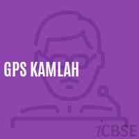 Gps Kamlah Primary School Logo