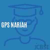 Gps Nariah Primary School Logo