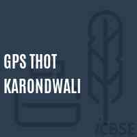Gps Thot Karondwali Primary School Logo