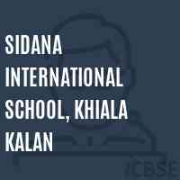 Sidana International School, Khiala Kalan Logo