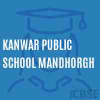 Kanwar Public School Mandhorgh Logo