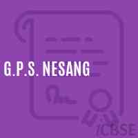 G.P.S. Nesang Primary School Logo