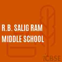R.B. Salig Ram Middle School Logo