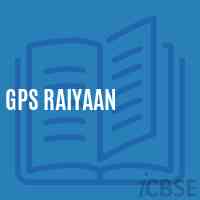 Gps Raiyaan Primary School Logo
