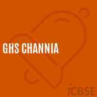 Ghs Channia Secondary School Logo