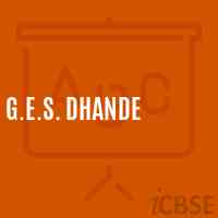 G.E.S. Dhande Primary School Logo