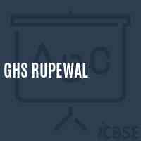 Ghs Rupewal Secondary School Logo