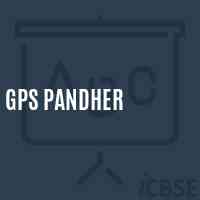Gps Pandher Primary School Logo