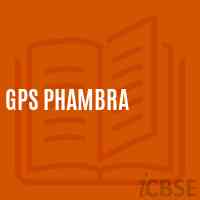 Gps Phambra Primary School Logo