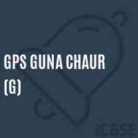 Gps Guna Chaur (G) Primary School Logo
