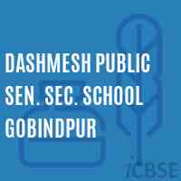 Dashmesh Public Sen. Sec. School Gobindpur Logo