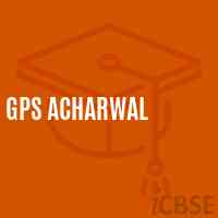 Gps Acharwal Primary School Logo