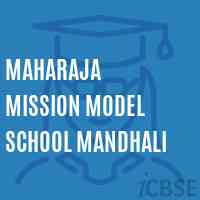 Maharaja Mission Model School Mandhali Logo
