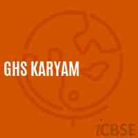 Ghs Karyam Secondary School Logo