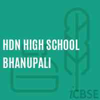 Hdn High School Bhanupali Logo