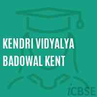 Kendri Vidyalya Badowal Kent Senior Secondary School Logo