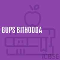 Gups Bithooda Middle School Logo