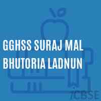 Gghss Suraj Mal Bhutoria Ladnun High School Logo