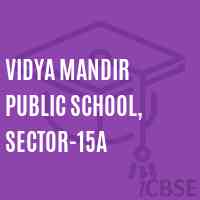 Vidya Mandir Public School, Sector-15A Logo