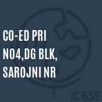 Co-Ed Pri No4,Dg Blk, Sarojni Nr Primary School Logo