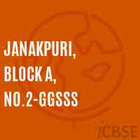 Janakpuri, Block A, No.2-GGSSS High School Logo