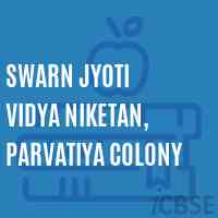 Swarn Jyoti Vidya Niketan, Parvatiya Colony Middle School Logo