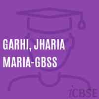 Garhi, Jharia Maria-GBSS Secondary School Logo