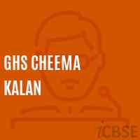 Ghs Cheema Kalan Secondary School Logo