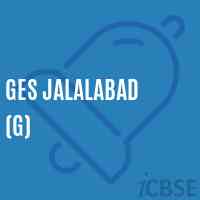 Ges Jalalabad (G) Primary School Logo