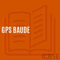 Gps Baude Primary School Logo