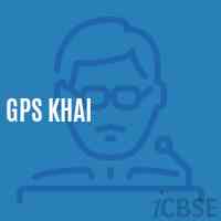 Gps Khai Primary School Logo