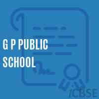 G P Public School Logo