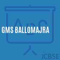 Gms Ballomajra Middle School Logo