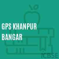 Gps Khanpur Bangar Primary School Logo
