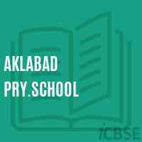 Aklabad Pry.School Logo