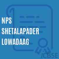 Nps Shetalapader Lowadaag Primary School Logo