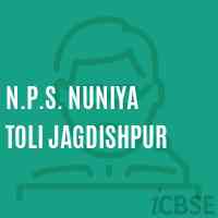 N.P.S. Nuniya Toli Jagdishpur Primary School Logo
