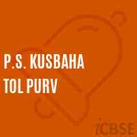 P.S. Kusbaha Tol Purv Primary School Logo