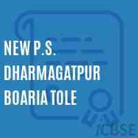 New P.S. Dharmagatpur Boaria Tole Primary School Logo